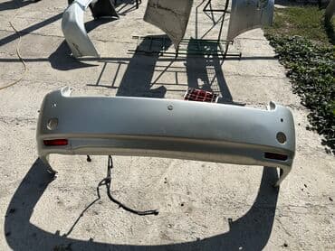 субару импреза 2009: Бампер Задний Toyota, Б/у, Оригинал — 1