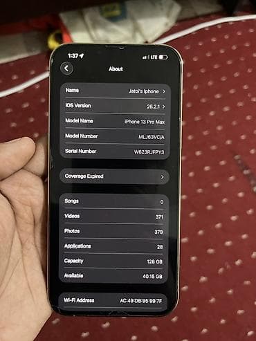 dji t40: IPhone 13 Pro Max, 128 ГБ, Золотой, 90 % — 4