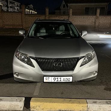 свежее пригнан: Lexus RX: 2009 г., 3.5 л, Автомат, Бензин, Кроссовер — 2
