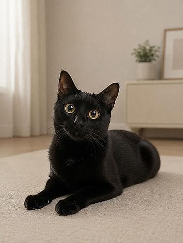 Кошки: Кошка даром: Скотиш Страйт (Шотландская прямоухая), 1 год, Мальчик — 1