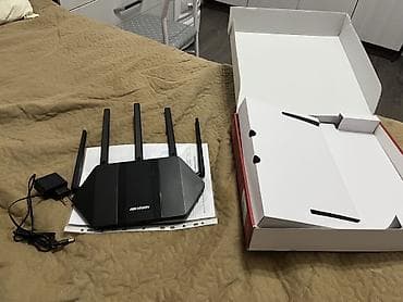 venom comp: Двухдиапазонный гигабитный Wi‑Fi 6 роутер HIKVISION AX3000 (модель — 2