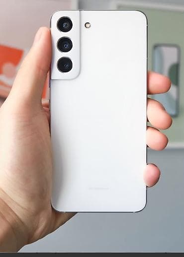гелек: Samsung Galaxy S22, Колдонулган, түсү - Ак — 4