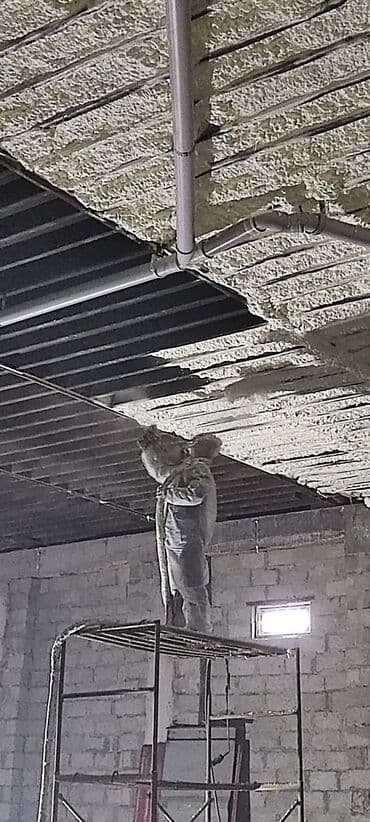 утепление домов фасадов: Утепление потолоков, Утепление крыши | Утепление завода, Утепление цеха, Утепление склада | Пенополиуретан Больше 6 лет опыта — 4