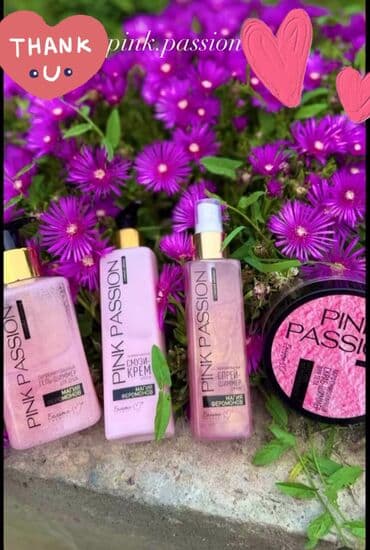мыльная основа оптом бишкек цена: ХИТ СЕЗОНА 😍
PINK PASSION 

Гель для душа 
Смузи крем 
Спрей 
Скраб — 1