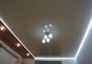 пушка для натяжных потолков: Натяжной потолок Матовое, 3D потолки, Глянцевое — 1