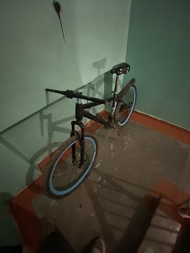 26 колеса: Городской велосипед 26 - Колеса: 26", двойные обода светло‑голубого — 4