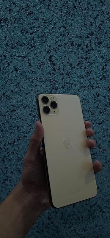 iphone xs max: IPhone 11 Pro Max, Б/у, 256 ГБ, Золотой, 75 % — 1