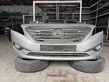 Автозапчасти: Бампер Hyundai, Б/у, Оригинал — 1