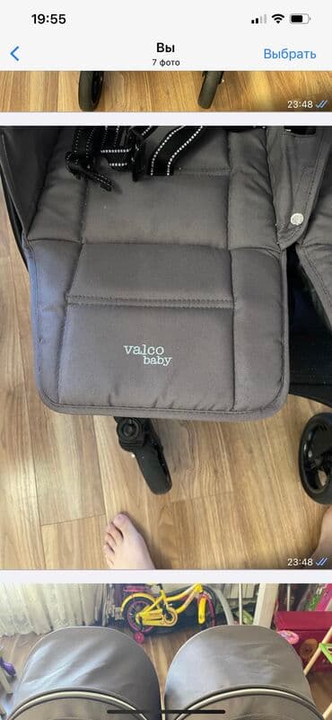 3 колесный велосипед: Коляска, Б/у — 6