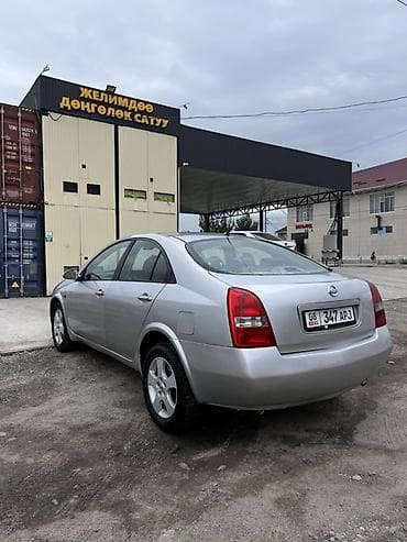 Унаа сатуу: Nissan Primera: 2003 г., 1.8 л, Кол менен иштөөчү, Бензин, Лифтбек — 8