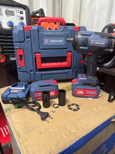 рожковые ключи: Аккумуляторный гайковерт, Новый, Бесплатная доставка, Самовывоз, Платная доставка — 3