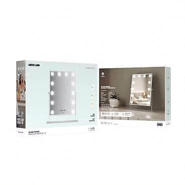 led matrix panel: Гримерное зеркало Green Lion Glam Shine Makeup Mirror 12 - Настольное — 4