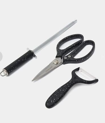 Ножи: Набор кухонных ножей Vicalina VL-540B — 9 предметов на поворотной — 5