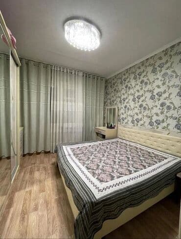 купить квартиру в 12 микрорайоне бишкек: 3 комнаты, 69 м², 105 серия, 5 этаж — 4