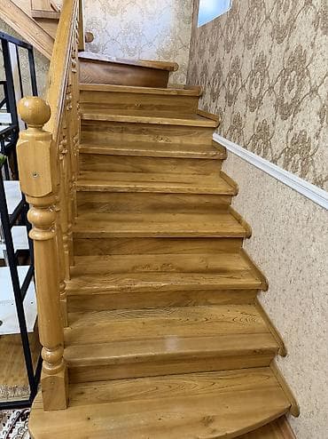 Курулуш жана оңдоо кызматтары: Агач тепкичи Жеке менчик үй үчүн — 2
