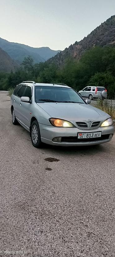 Унаа сатуу: Nissan Primera: 2001 г., 1.8 л, Кол менен иштөөчү, Бензин, Универсал — 3