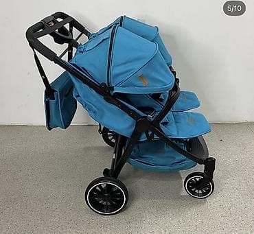 twin kids: Коляска для двойни (прогулочная, сиденья рядом) - Два независимых — 5