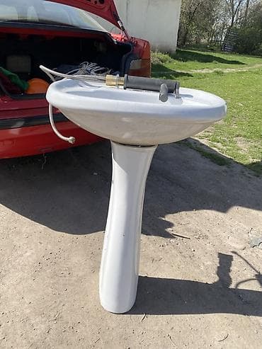 умывальник для дома: Раковина для ванной, Овальная форма, Материал: Керамика — 1