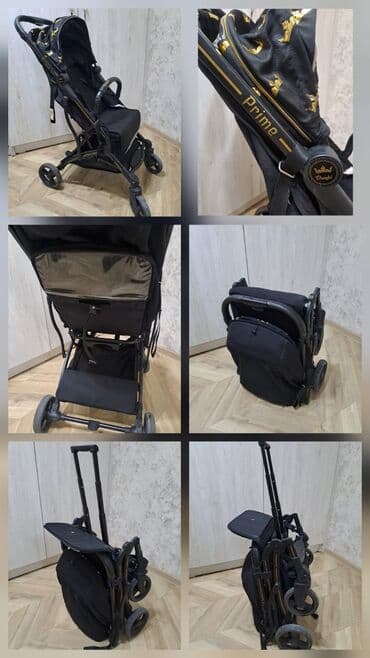 коляска viki vigorkids: Коляска, цвет - Черный — 6