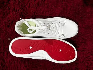 Женская обувь: Мужские кроссовки, 43, Christian Louboutin, Новый, цвет - Белый — 1