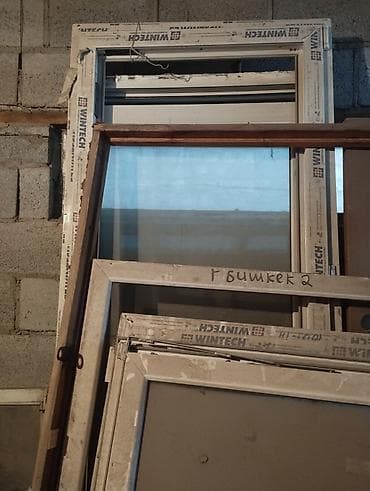 терезе эшиктер: Даяр пластик терезеле, Терезе түрү: Стандарттык, Орнотуусуз, Бөлүп төлөө жок — 2