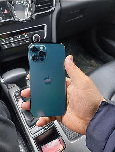 IPhone 12 Pro, Б/у, 256 ГБ, Pacific Blue, Защитное стекло, Чехол, Кабель, 77 % at lalafo.kg IPhone 12 Pro, Б/у, 256 ГБ, Pacific Blue, Защитное стекло, Чехол, Кабель, 77 %