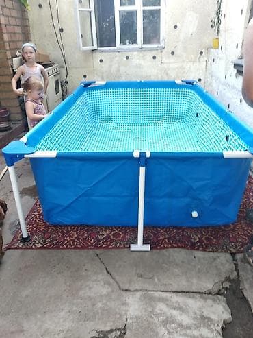 каркасный басейны: Бассейн!!! Каркасный бассейн!!! От фирмы интекс!!! Размер 3метра — 5