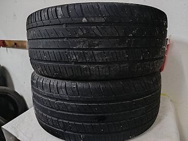 Шины и диски: Шины 225 / 45 / R 17, Лето, Б/у, Пара, Легковые, Корея, Kumho — 1