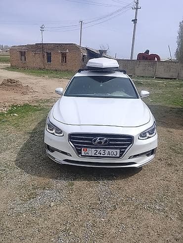 машина грандер: Hyundai Grandeur: 2019 г., 3 л, Автомат, Газ, Седан — 1