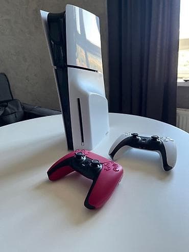 PS5slim+2джойстика состояние хорошее память 1tb дисководом могу at lalafo.kg PS5slim+2джойстика состояние хорошее память 1tb дисководом могу