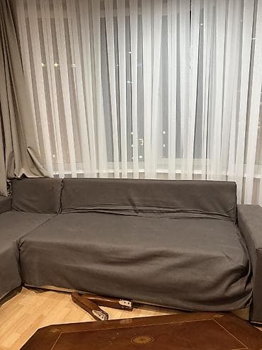 комур уголь: Угловой диван, C подушками — 3