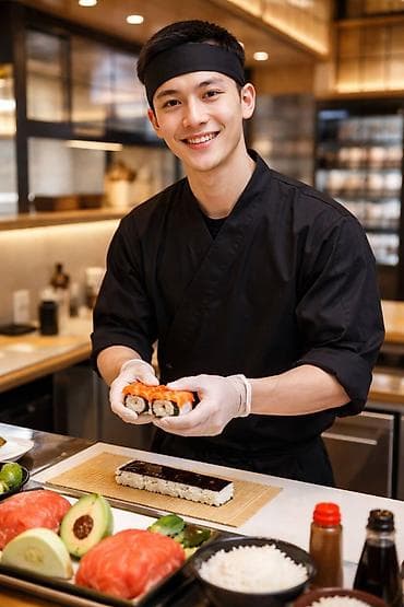 Требуется Повар : Сушист, Японская кухня at lalafo.kg Требуется Повар : Сушист, Японская кухня