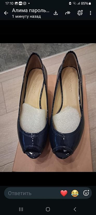 Туфли: Туфли, 36, Jimmy Choo, Новый, цвет - Синий, Самовывоз — 3