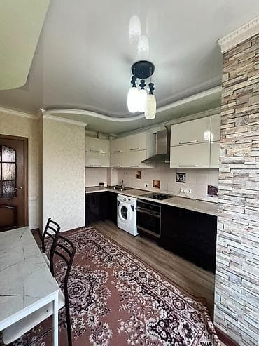 105: 2 комнаты, 64 м², ул. Ахунбаева / Чапаева Элитка, 6 этаж, Евроремонт — 2
