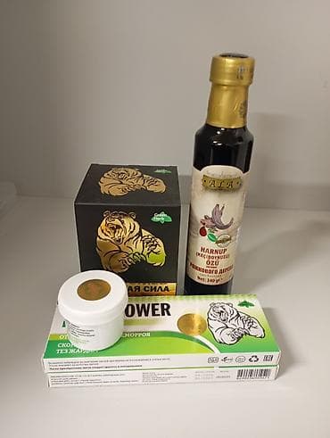 Набор товаров для здоровья и ухода: 1) Green Herb Elixir, 500 мл -
