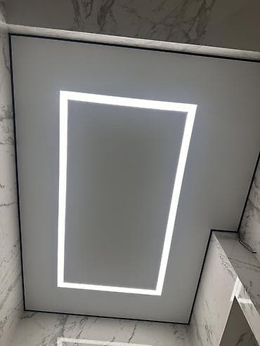 led панели: Натяжные потолки с интегрированной световой линией - Современное — 8