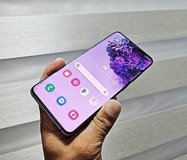 Техника жана электроника: Samsung Galaxy S20, Колдонулган, 128 ГБ, түсү - Көк, 1 SIM, 2 SIM — 7