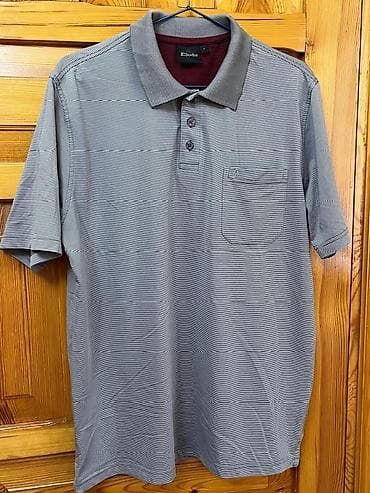 pull and: Мужские поло — 2 шт. 1) Бордовое поло с молнией - Классический — 3