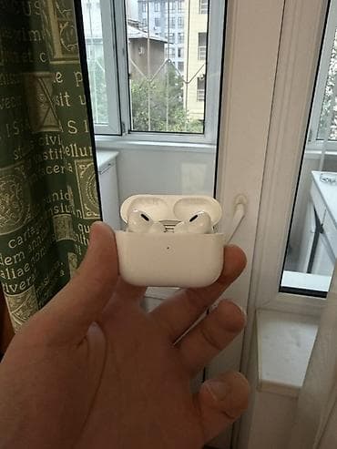 Беспроводные вакуумные наушники, Apple, AirPods Pro, Б/у at lalafo.kg Беспроводные вакуумные наушники, Apple, AirPods Pro, Б/у