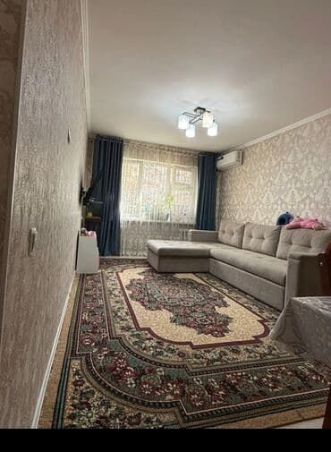 купить квартиру в 12 микрорайоне бишкек: 2 комнаты, 46 м², 104 серия, 1 этаж, Евроремонт — 6