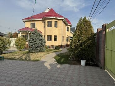 сниму дом пол дома бег агенства от хозяев 15000до 25000 т сом: 300 м², 8 комнат — 2