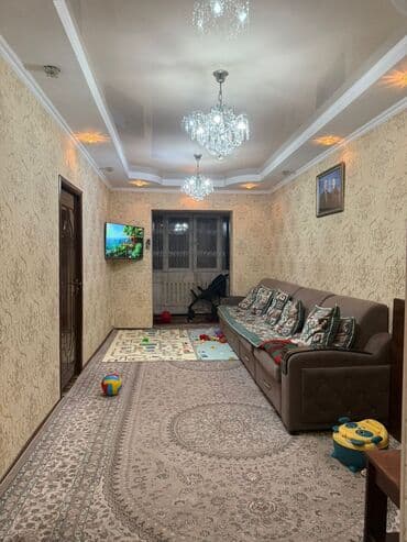 дом с бизнесом: 2 бөлмө, 56 м², Жеке план, 1 кабат, Эски ремонт — 6