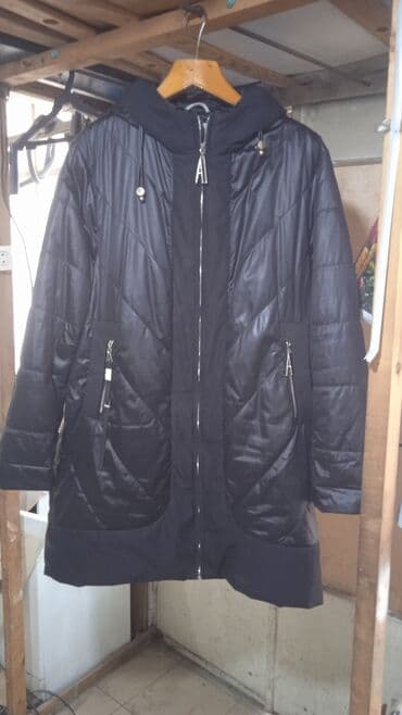 купить спортивный костюм женский недорого от производителя: Куртка женская. Синтепон . 62 размер. В хорошем состоянии. Черная — 1