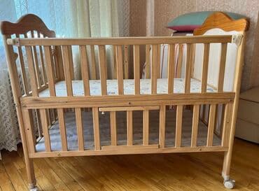 детская металлическая кровать: Кроватка детская в идеальном состоянии. 2 уровня. Без матрасов. На — 1