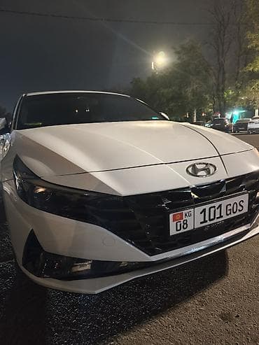 initial d: Hyundai Elantra: 2020 г., 1.6 л, Автомат, Гибрид, Седан — 3