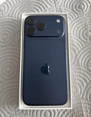 apple mac: IPhone 17 Pro Max, Синий, Коробка — 1