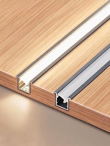 led matrix panel: Встроенная LED-лента 10×10 мм для шкафов и кухонь | Равномерный свет | — 3