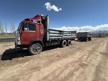 прицеп для легкового автомобиля купить: Тягач, Камаз, 1994 г., Бортовой — 1