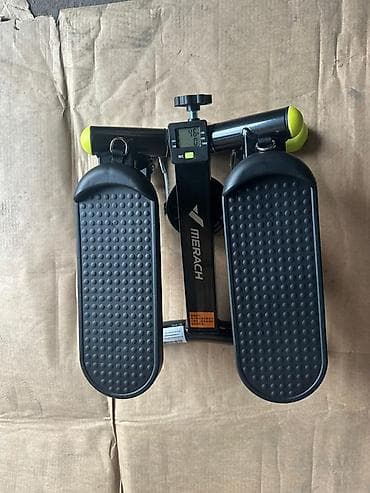 Поворотный степпер MERACH с компьютером - Компактный домашний at lalafo.kg Поворотный степпер MERACH с компьютером - Компактный домашний