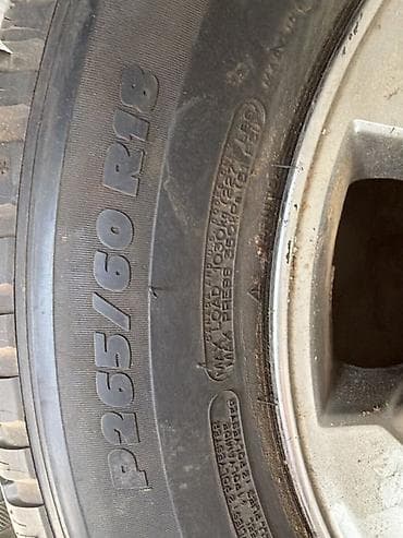Колеса R18 MICHELIN на литых дисках 6x139.7, ET25 - Размер шин — 8